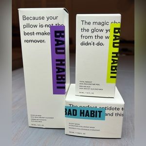 Bad Habit Bundle Good As New, Silent Mode, Total Reboot Dull sizes